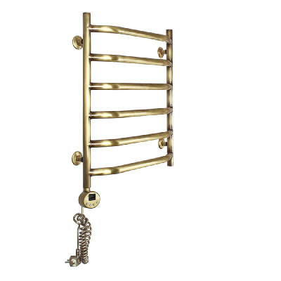 Электрический полотенцесушитель Лаура Плюс П6 500х600 АБР EL, античная бронза Domoterm фото в интернет-магазине Русалия