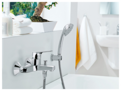 Смеситель для ванны BauFlow 23756000 Grohe фото в интернет-магазине Русалия