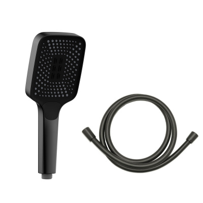 Душевой комплект VSFW-422T1MB встраиваемый, термостатический, 2 режима, черный Vincea фото в интернет-магазине Русалия