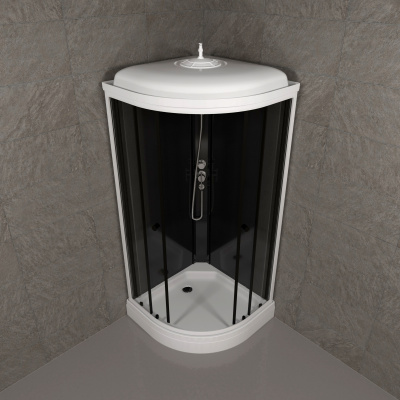 Душевая кабина Ультра 80*80 А (7 мест+сифон D90) Щ0000061821 Тритон фото в интернет-магазине Русалия