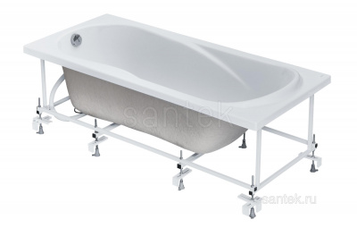 Ванна акриловая Каледония 170х75 1WH302391 Santek