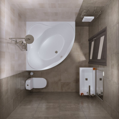 Ванна обрезанная Грация 140 Щ0000048049 Тритон фото в интернет-магазине Русалия