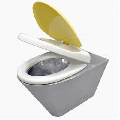 Унитаз подвесной из стали детский 1-003.5 (Р) Oceanus фото в интернет-магазине Русалия