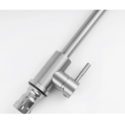 Смеситель для кухни Knotlor SS-01/1, сатин фото в интернет-магазине Русалия