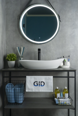 Раковина накладная овальная Simple-N N9052 GID фото в интернет-магазине Русалия