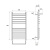 Полотенцесушитель электрический Point Нептун PN09158SPE П11 500x800 с полкой левый/правый, хром фото в интернет-магазине Русалия Полотенцесушитель электрический Point Нептун PN09158SPE П11 500x800 с полкой левый/правый, хром фото в интернет-магазине Русалия