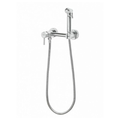 Гигиенический душ со смесителем Hansberge H0099C, хром фото в интернет-магазине Русалия