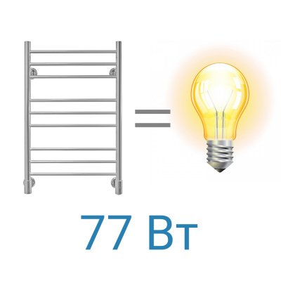 Полотенцесушитель электрический ERGO P 800*500 Energy фото в интернет-магазине Русалия