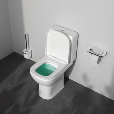 C85C8601SC Sunny Aquaspin унитаз-компакт с сиденьем микролифт Am.Pm фото в интернет-магазине Русалия