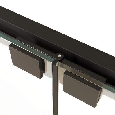 Душевая дверь RGW PA-21B 900, стекло прозрачное, профиль черный фото в интернет-магазине Русалия