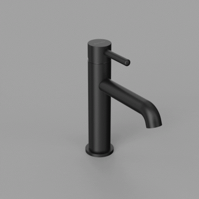 Смеситель для умывальника WHITECROSS Y Y1211BL (черный мат) фото в интернет-магазине Русалия