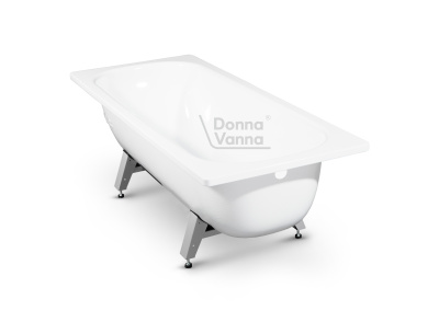 Ванна стальная Donna Vanna DV-55901 150х70 с ножками ВИЗ фото в интернет-магазине Русалия