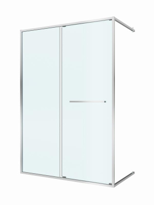 Душевая дверь CEZARES LUX-B-FS-11-140-C-CR фото в интернет-магазине Русалия
