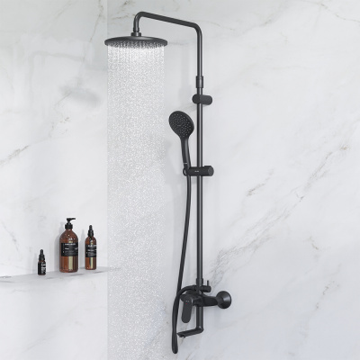 F0785C922 Sunny,душ.система,набор:см-ль д/ванны/душа,верхний душ d220 мм, ручной душ 110 мм, 1 функц фото в интернет-магазине Русалия