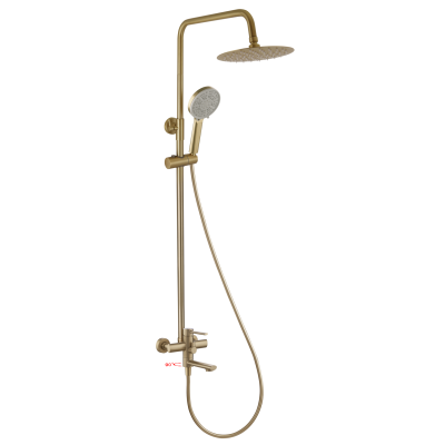 Душевая система FASHUN бронза, PVD покрытие (A52434-21) фото в интернет-магазине Русалия