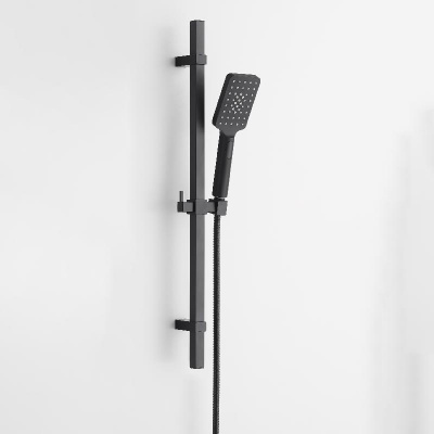 BOND Cube B03-5788 Душевой комплект 3х1 черный матовый фото в интернет-магазине Русалия