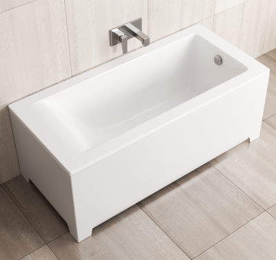 Ванна из литьевого мрамора Delice Diapason 1550х700 DLR330022 фото в интернет-магазине Русалия