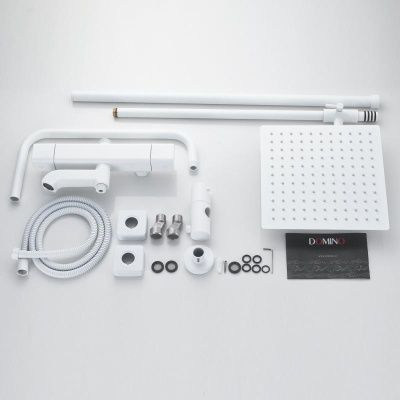 Душевая система c термостатом Shevanik S3096C, белый фото в интернет-магазине Русалия