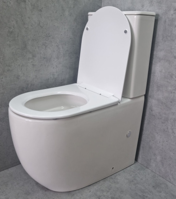 Унитаз TR2177 Торнадо с сиденьем микролифт Ceramalux фото в интернет-магазине Русалия