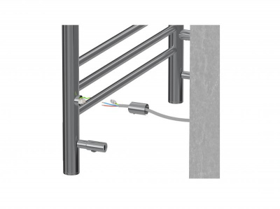 Полотенцесушитель электрический Aquatek (Акватек) Бетта П7 500х700 мм  AQ EL KRC0770CH фото в интернет-магазине Русалия