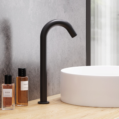 360280300 Scandinavian Pure, cенсорный смеситель для умывальника, высокий, чёрный фото в интернет-магазине Русалия