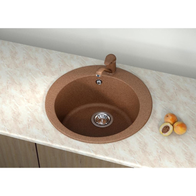 Кухонная мойка Dr. Gans ГАЛА 25.010.B0510.406, терракота фото в интернет-магазине Русалия