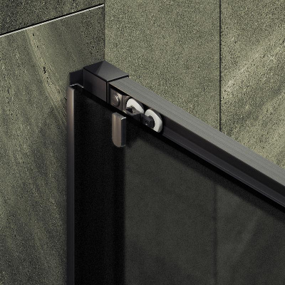 Душевая дверь, раздвижная,6 мм , Стекло Графит матовое,1950*1200 MGD-1288-6 MaybahGlass фото в интернет-магазине Русалия