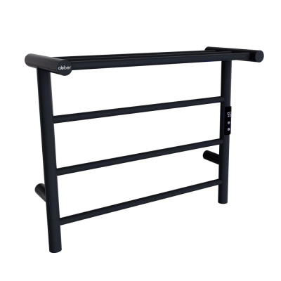 Полотенцесушитель электрический ABBER Standard AH4614MB черный матовый фото в интернет-магазине Русалия