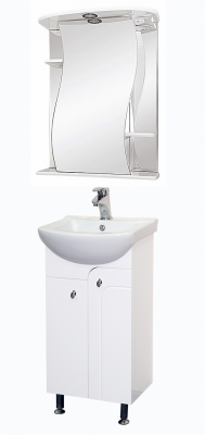 Зеркальный шкаф Лиана 55 левый Э-Лиа02055-01СвЛ Misty фото в интернет-магазине Русалия