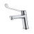 Смеситель для раковины с хирургической ручкой  Splenka S08.10, хром фото в интернет-магазине Русалия
