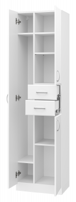 Шкаф - пенал Мисти 50 Э-05050-011 Misty фото в интернет-магазине Русалия