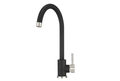 Смеситель для кухни GRANULA (ST-4031, ЧЁРНЫЙ) фото в интернет-магазине Русалия