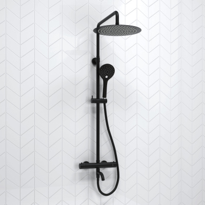 A288.160.078.BM Thermo Душевой комплект с термостатическим смесителем Wasserkraft фото в интернет-магазине Русалия