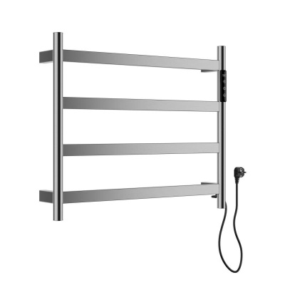 Полотенцесушитель электрический WONZON & WOGHAND ESSEN, Брашированный никель (WW-A404-BR) фото в интернет-магазине Русалия