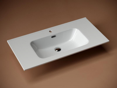 Умывальник накладной прямоугольный Element 910*465*180мм CN7002 Ceramica Nova фото в интернет-магазине Русалия