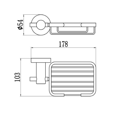 Мыльница Savol S-005632, сатин фото в интернет-магазине Русалия