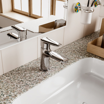 Vils 5603 Смеситель для умывальника Wasserkraft фото в интернет-магазине Русалия