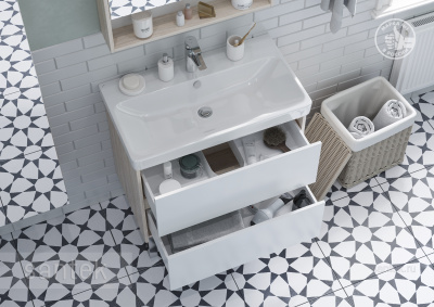 Раковина Santek Адриана 80 отверстие под смеситель 1WH501772 фото в интернет-магазине Русалия