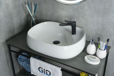 Раковина накладная Gid N9048 фото в интернет-магазине Русалия