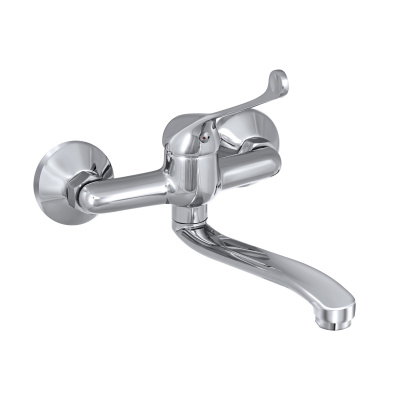 Смеситель Славен для кухни настенный локтевой Хирург Х (СЛ-ОД-Х24) фото в интернет-магазине Русалия