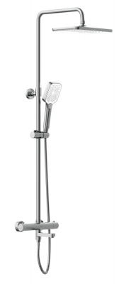 Душевая система с термостатом с изливом для ванны Vivo A64090 Cersanit фото в интернет-магазине Русалия