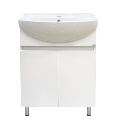 Тумба Амур 60 с раковиной Ekokerama Sonata 60 Misty фото в интернет-магазине Русалия