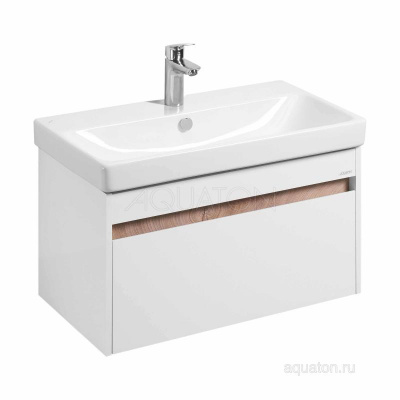 Тумба под раковину AQUATON Марти 80 1A283201MY010 фото в интернет-магазине Русалия