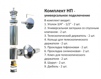 Полотенцесушитель водяной Богема НП 60*40 (ЛЦ20) Тругор фото в интернет-магазине Русалия