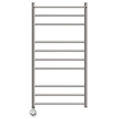 Полотенцесушитель электрический Point Аврора PN10150PE П9 500x1000 с полкой левый/правый, хром фото в интернет-магазине Русалия