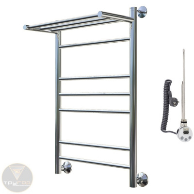 Полотенцесушитель электрический Аспект эл ТЭН 3 П 80*40 (ЛЦ6П) Тругор фото в интернет-магазине Русалия