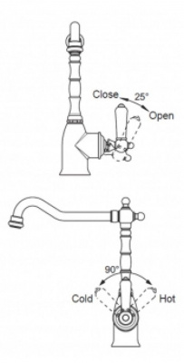 Смеситель для кухни Art хром F775109C Bravat фото в интернет-магазине Русалия