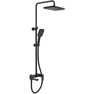 Душевая система Splenka S224.24.06, черный фото в интернет-магазине Русалия