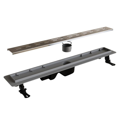 Душевой лоток Drain Leo-20 с решеткой, 80 см RGW фото в интернет-магазине Русалия