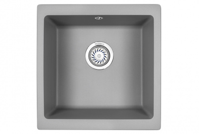 Кухонная мойка GRANULA (4451, АЛЮМИНИУМ) фото в интернет-магазине Русалия